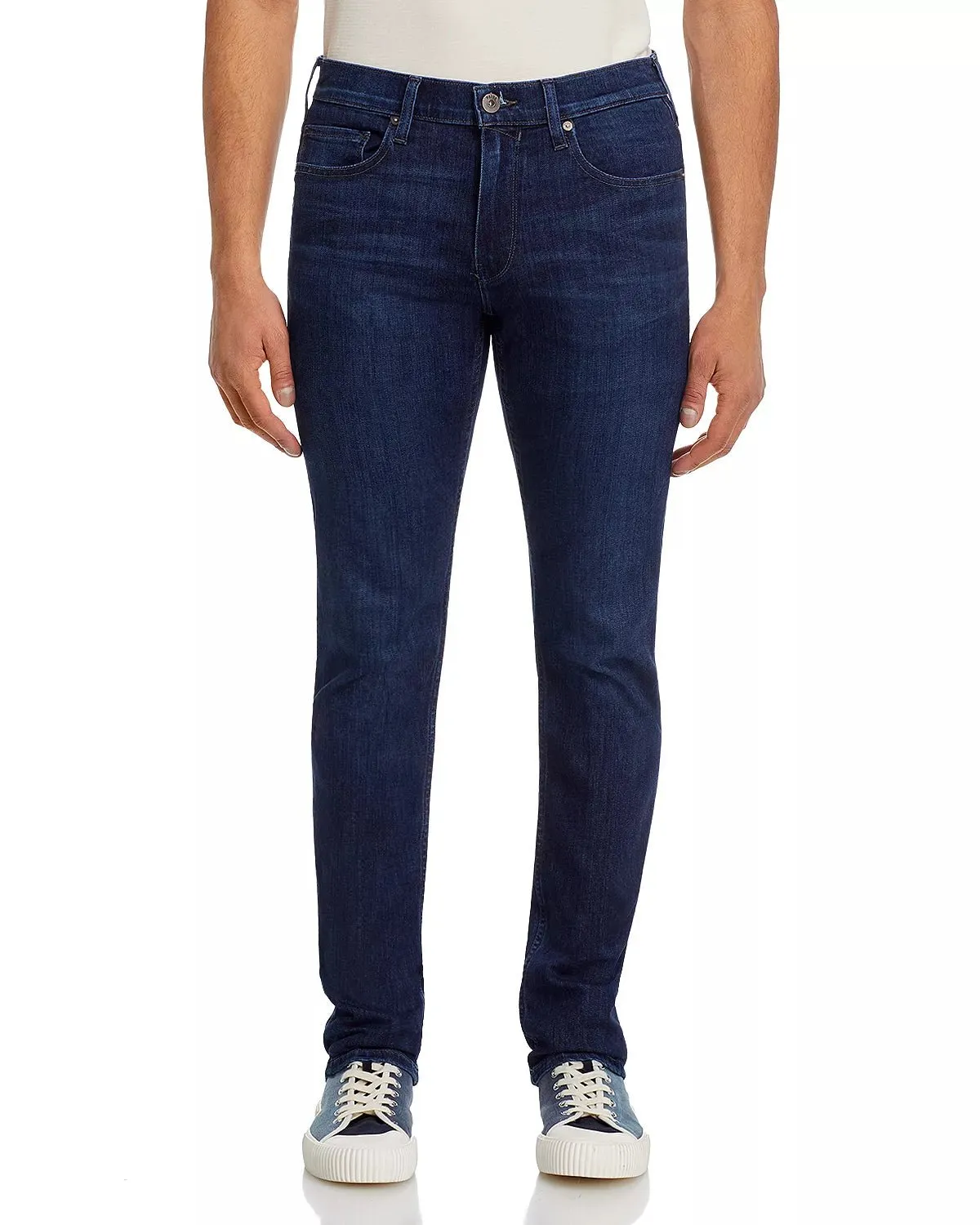 Distressed Relaxed Straight Jeans For Men