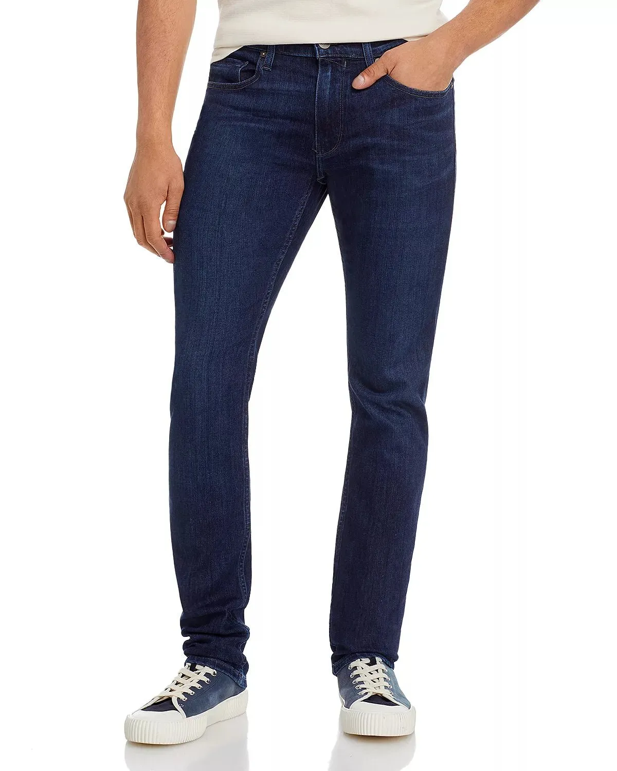 Distressed Relaxed Straight Jeans For Men