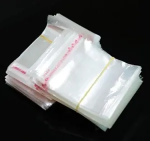 DMS RETAIL Self Adhesive Resealable transparent 2X6 inches - BOPP plastic covers for packing,plastic bags Self Adhesive Clear Transparent Plastic Seal Pouch/Poly bag Pack Of (50)