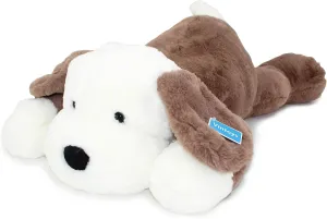 Dog Hugging Pillow Big Soft Plush Puppy Stuffed Animal for Kids and Adults Brown 26"