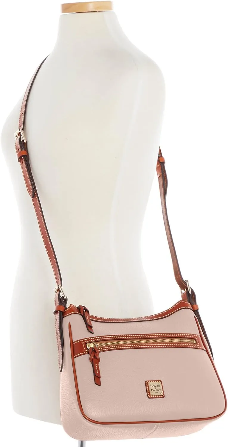 Dooney & Bourke Women's Presley Crossbody in Pebble Grain Leather, Medium Sized Handbag with Adjustable Shoulder Strap