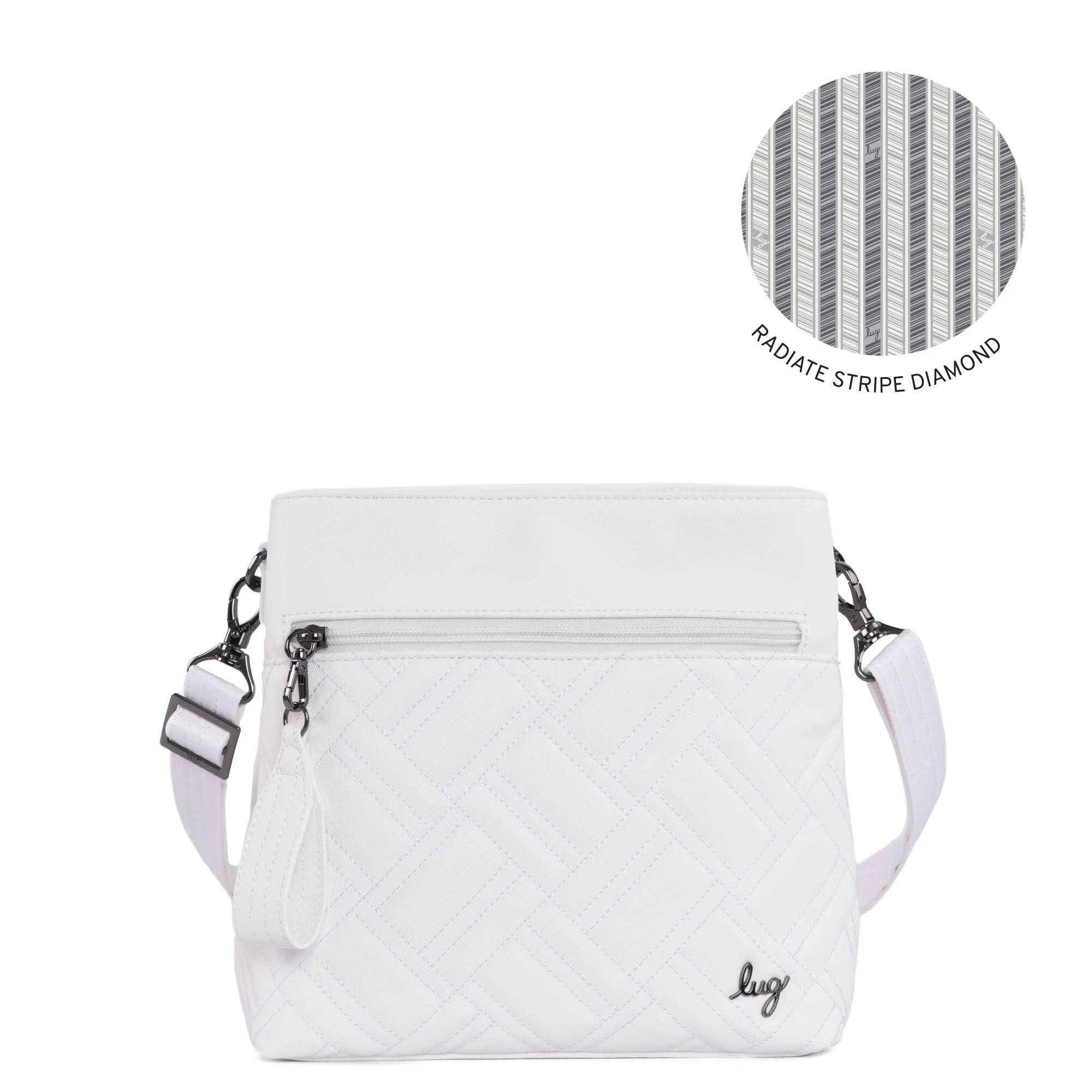Double Dip Satin Luxe VL Crossbody Bag