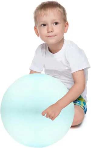ELAINREN Soft Planet Uranus Plush Toy Realistic Stuffed Space Planet Toy Cute Solar System Planet Plushie Doll Gifts/10.6''