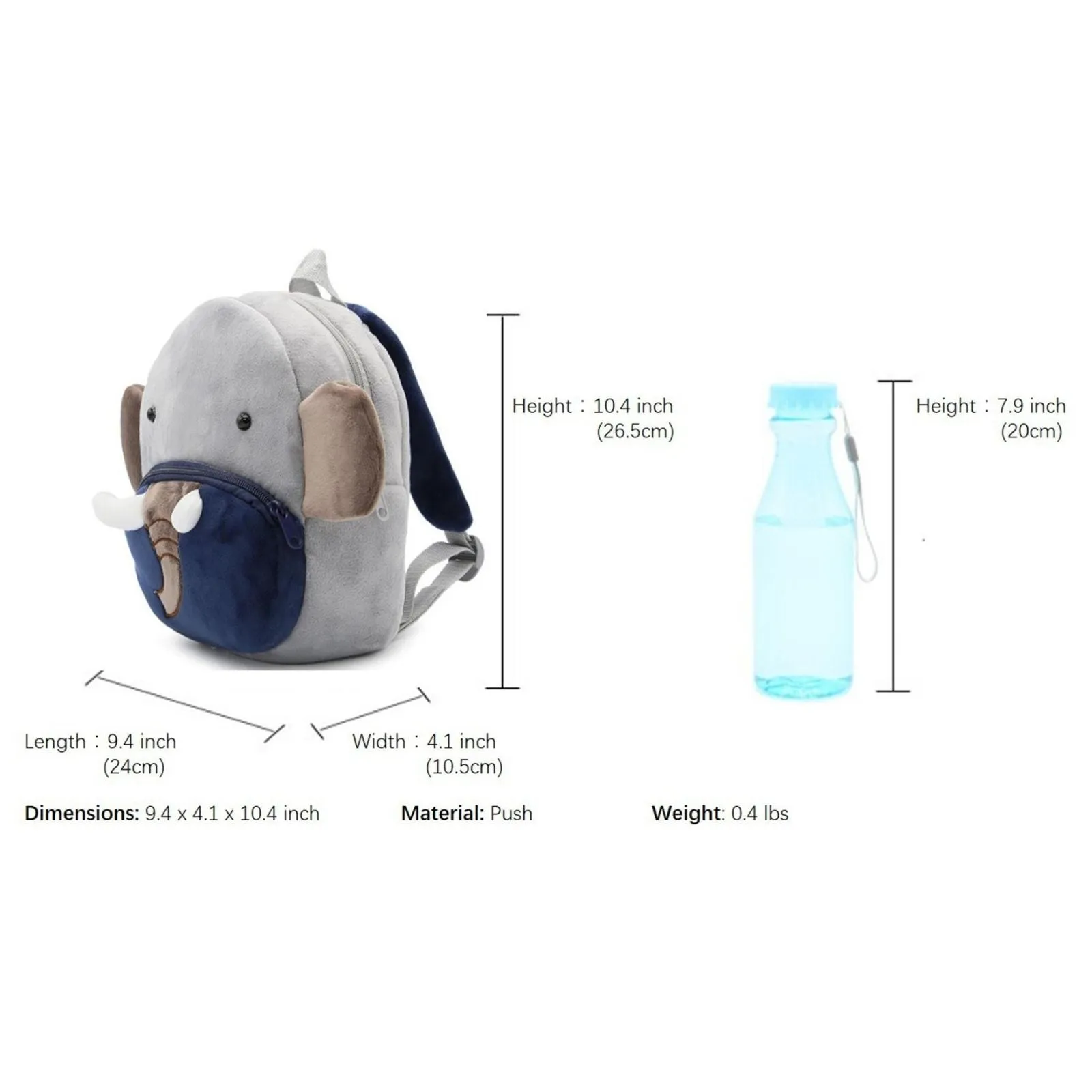 Elephant Toddlers Backpack