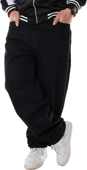 EnllerviiD Men's Baggy Hip Hop Denim Jeans Loose Fit Vintage Skateboard Skater Dance Pants
