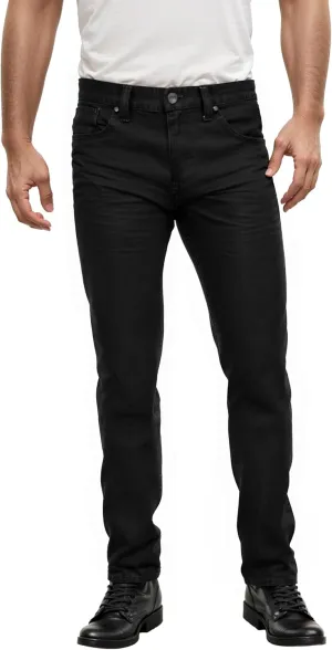 ETHANOL Mens Super Comfy Straight Stretch Knit Jersey Denim Five Pocket Jean