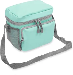 Everest Cooler/Lunch Bag, Aqua Blue, One Size
