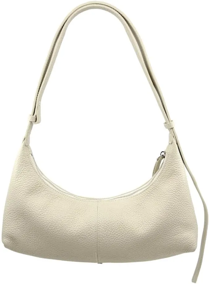 Everyday Genuine Leather Handbag for Women - Minimal Style with 2-Way Crossbody & Shoulder Adjustable Strap