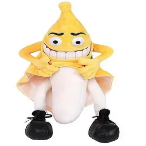 Evil Banana Man Funny Novelty Stuffed Plush Toy Fruit Cute Soft Stuffed Doll We