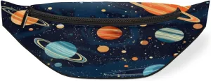 Fanny Pack for Women Men Cartoon Stars Waist Pack Crossbody Bag with Adjustable Straps for Hiking Running Walking Travel Cycling