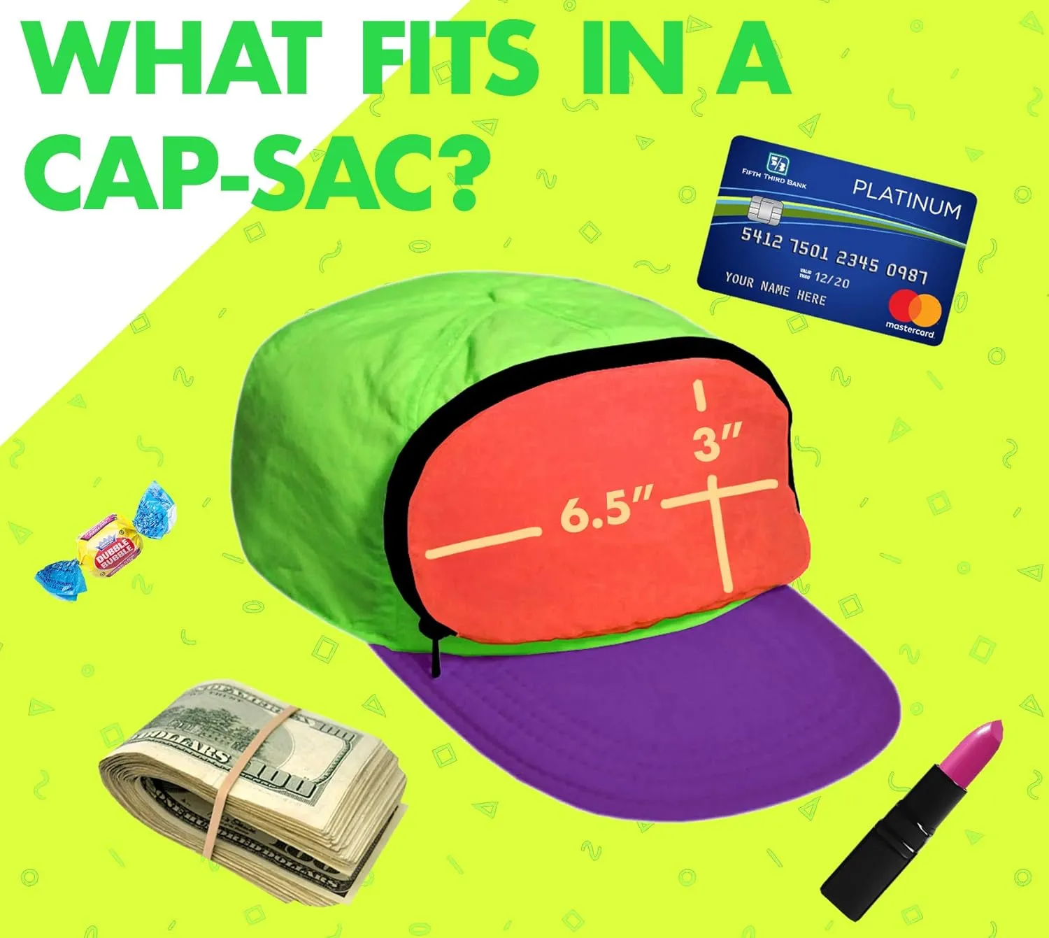 Fanny Pack Hat – The Ultimate Retro Accessory with Hidden Storage for Festivals, Travel, and Everyday Fun