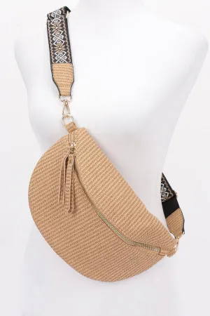 Fanny Pack with Multi-Color Strap