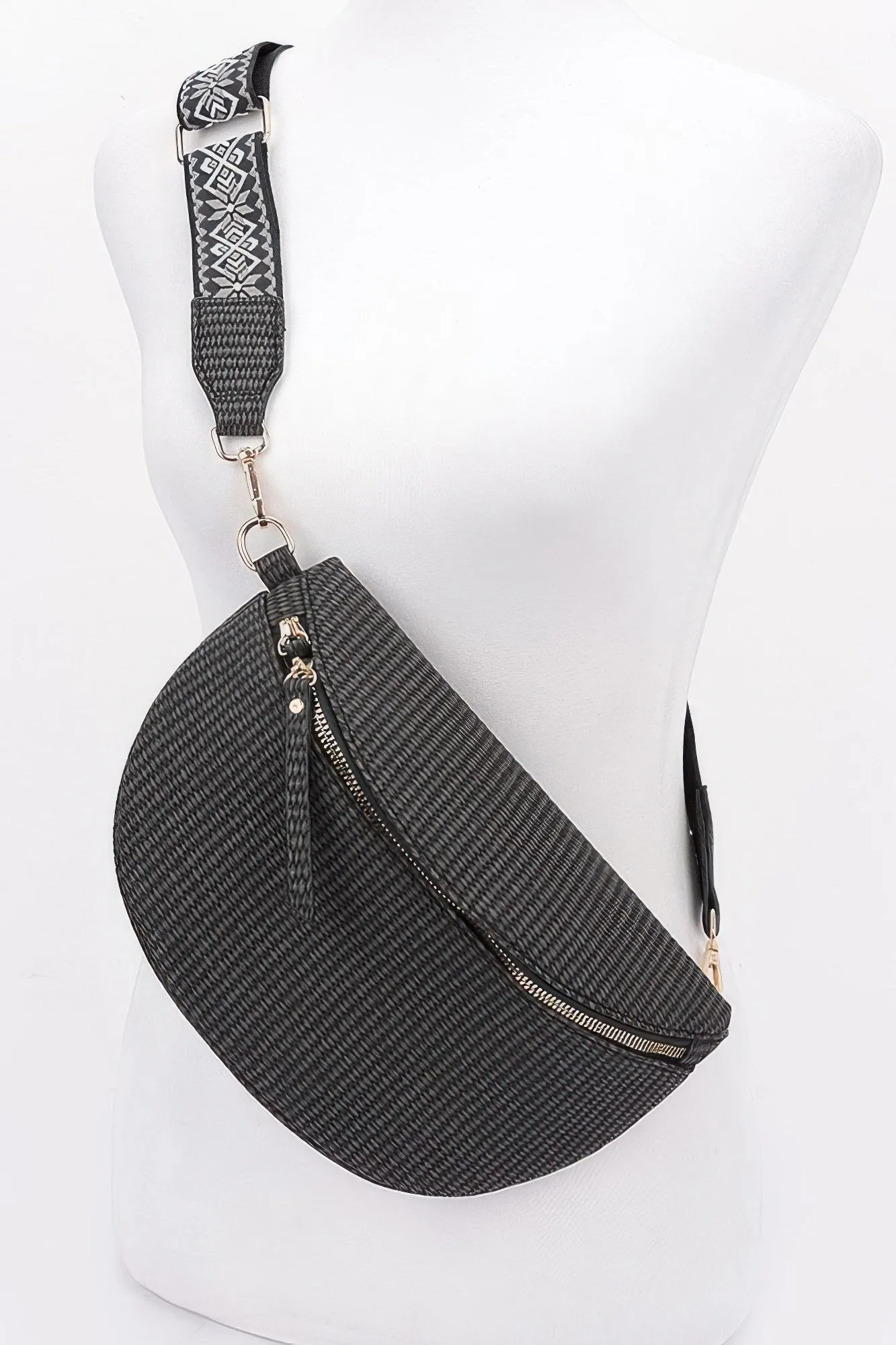 Fanny Pack with Multi-Color Strap