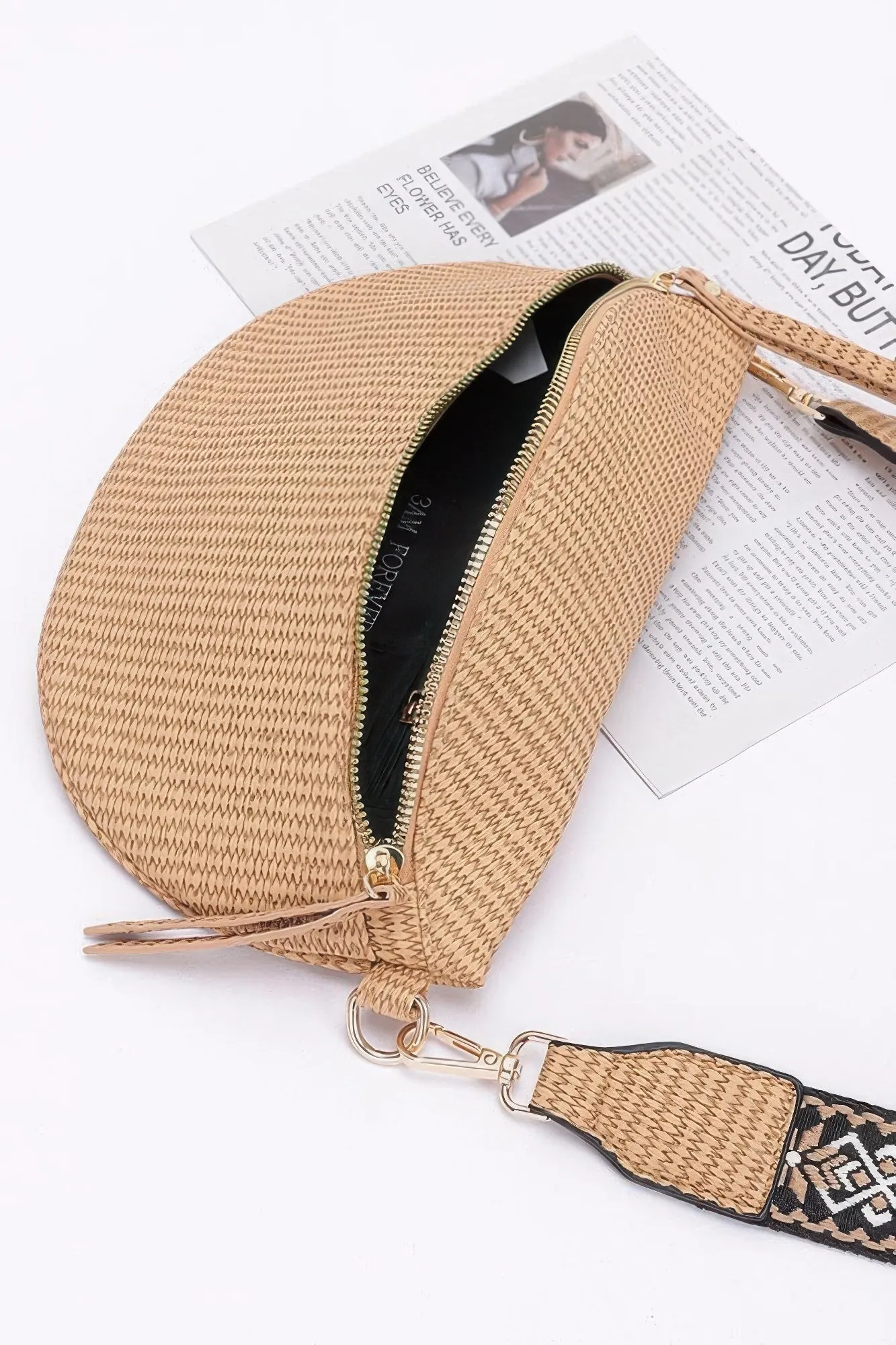 Fanny Pack with Multi-Color Strap