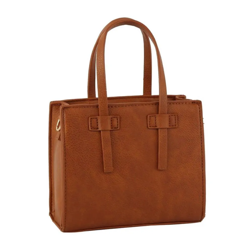 FASHNZFAB Fashion Boxy Satchel Crossbody Bag