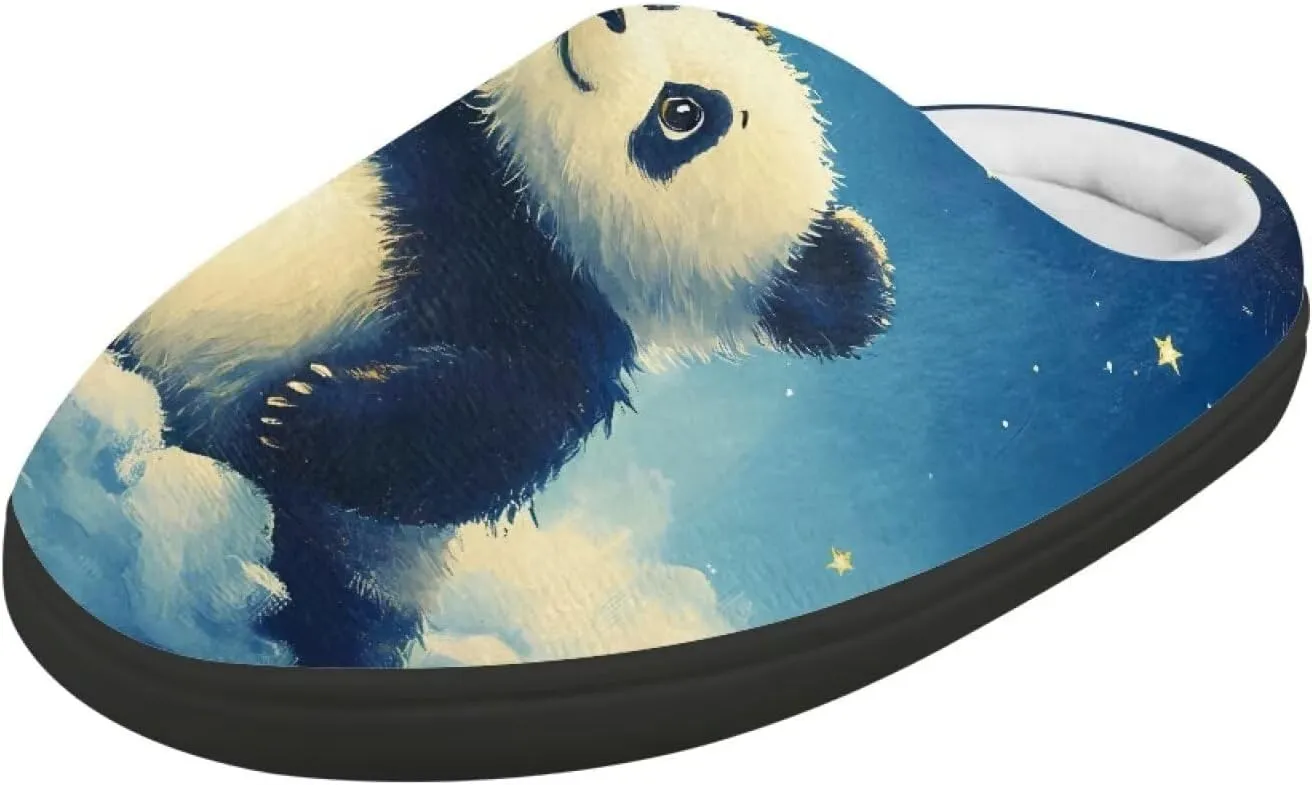 Flannel Slippers for Kids, Closed Toe Fluffy Slippers for Winter, Comfy Soft Home Slippers for Walking