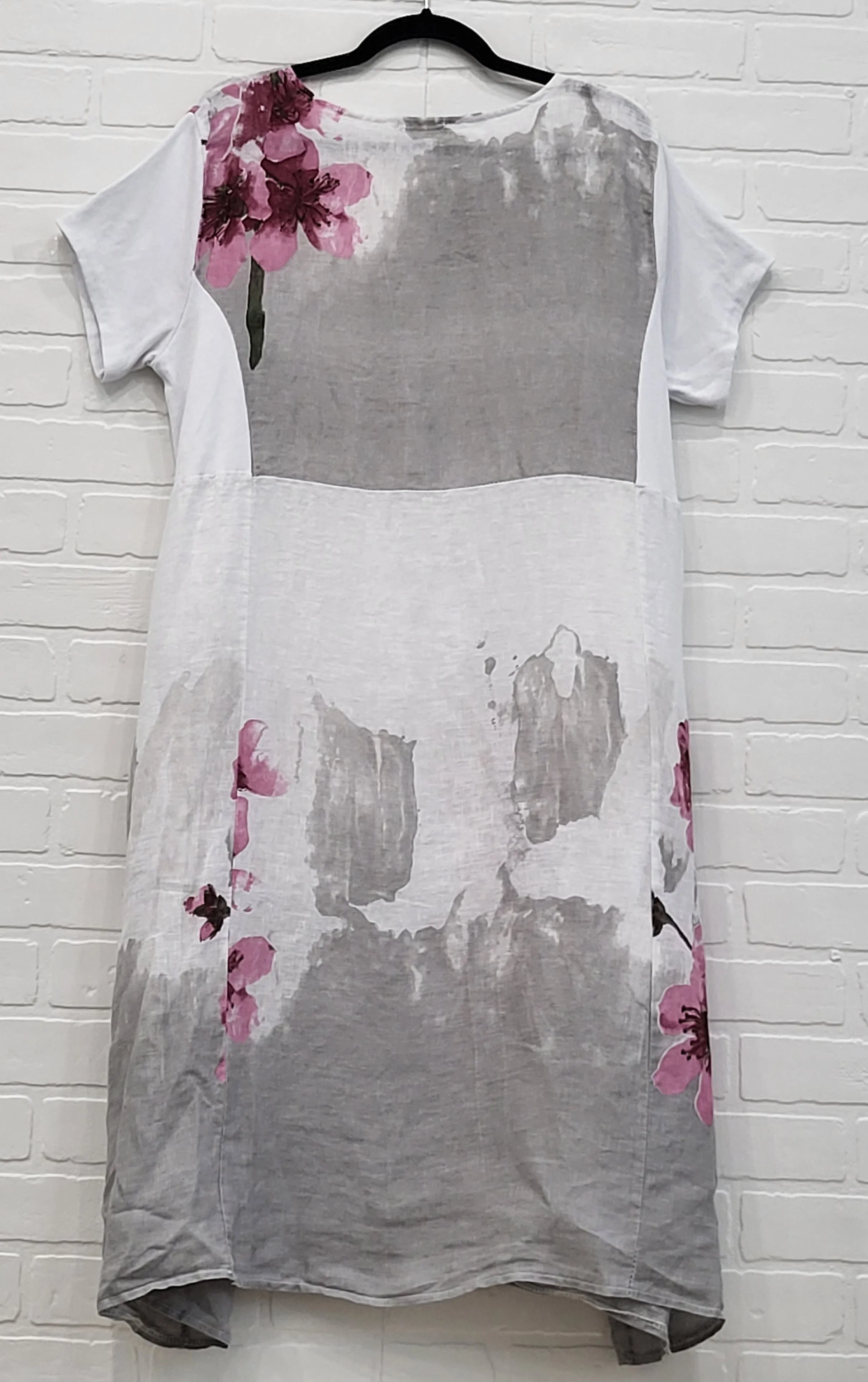 Floral Linen Dress