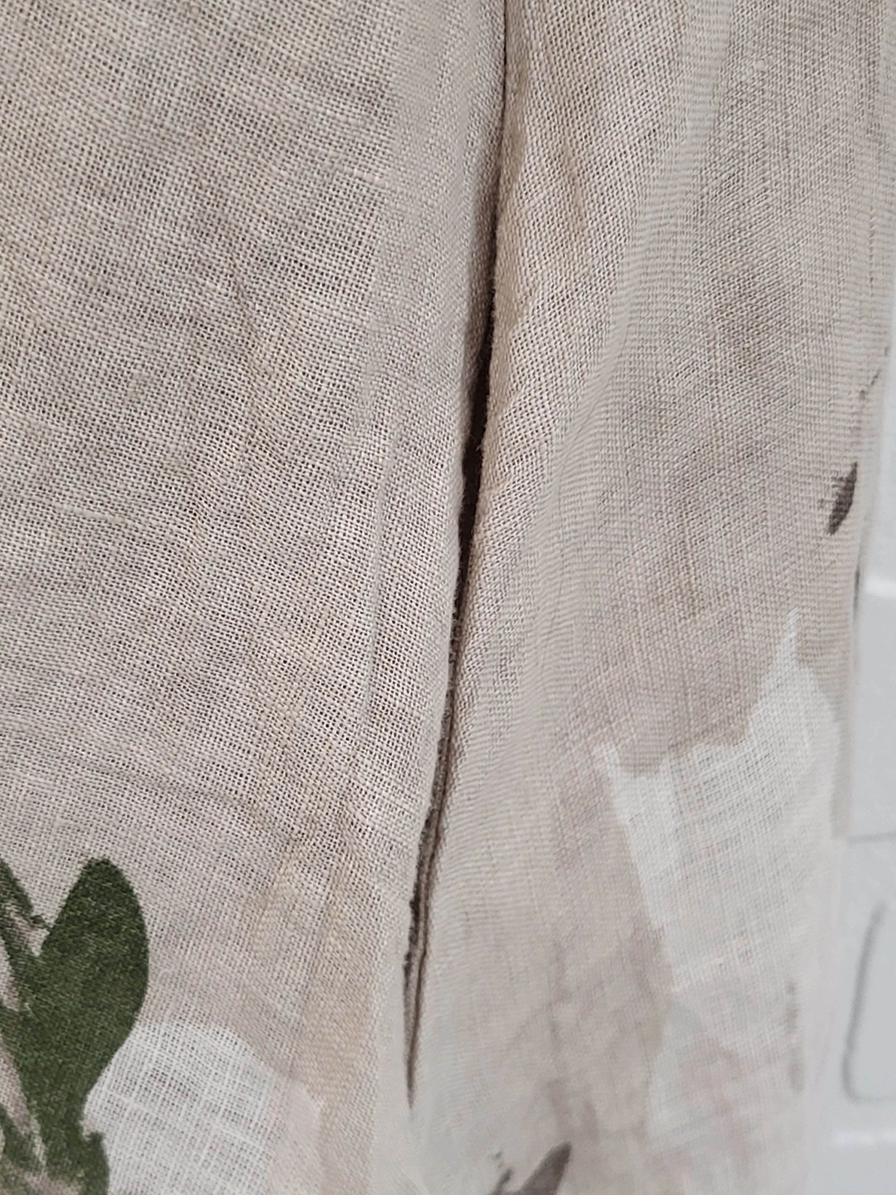 Floral Linen Dress