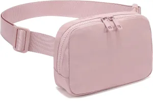 FODOKO Unisex Two-way Zipper Belt Bag