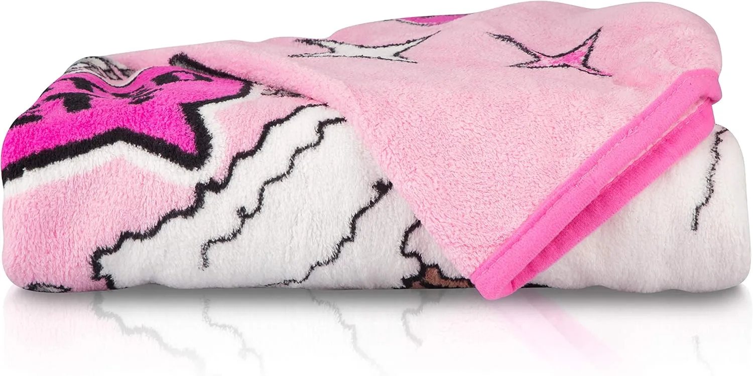 Franco - A35768 Kids Bedding Soft Plush Microfiber Throw, 46" x 60", LOL Surprise
