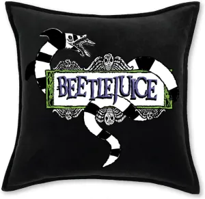 Franco Bedding Christmas Holiday Super Soft Plush Cuddle Pillow Buddy, One Size, Beetlejuice