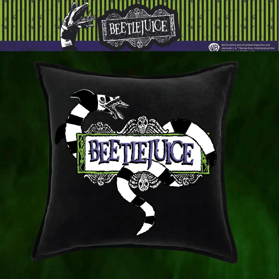 Franco Bedding Christmas Holiday Super Soft Plush Cuddle Pillow Buddy, One Size, Beetlejuice