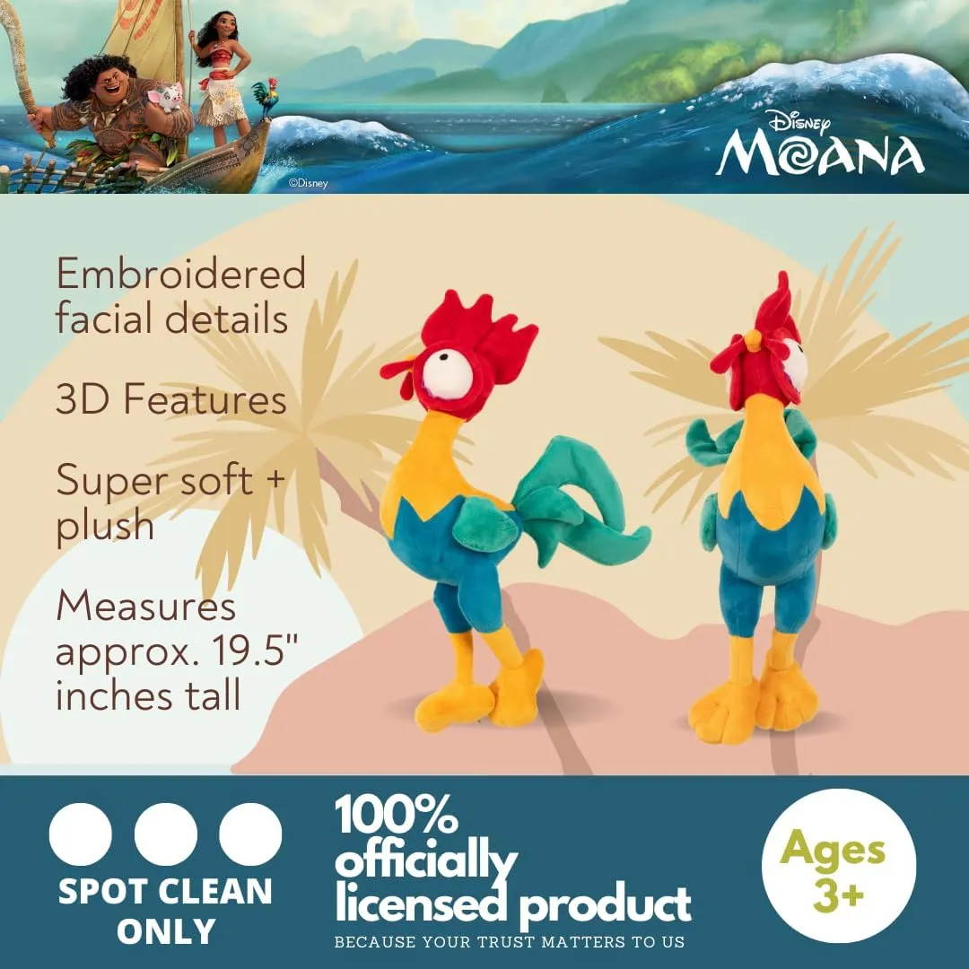 Franco Disney Princess Moana HEI HEI Bedding Super Soft Plush Cuddle Pillow Buddy, (Officially Licensed Product)