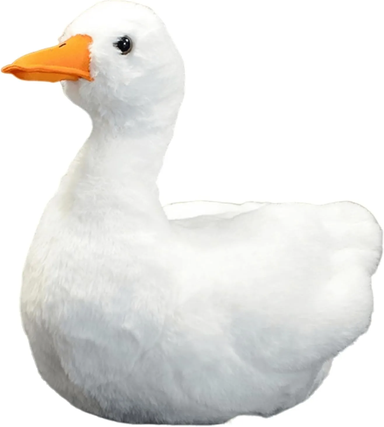 FRANKIEZHOU Realistic Cole Duck Stuffed Animal-White 12",Duck Plush Toy, Duck Stuffed Animal,Duck Plush Toy,Girl Toys,Gifts for Kids,Duck Decor