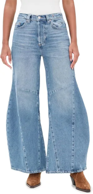 Free People Women's Eden High Slouchy Jeans