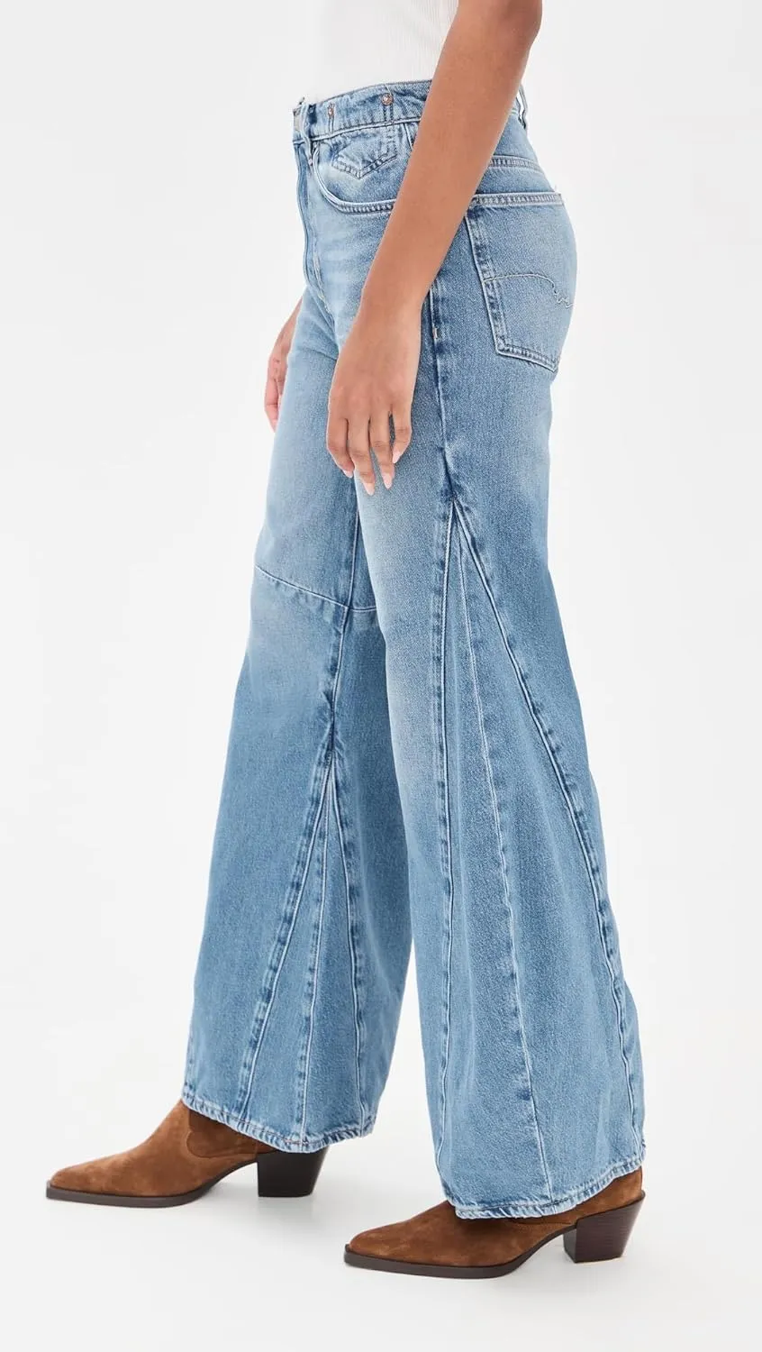 Free People Women's Eden High Slouchy Jeans