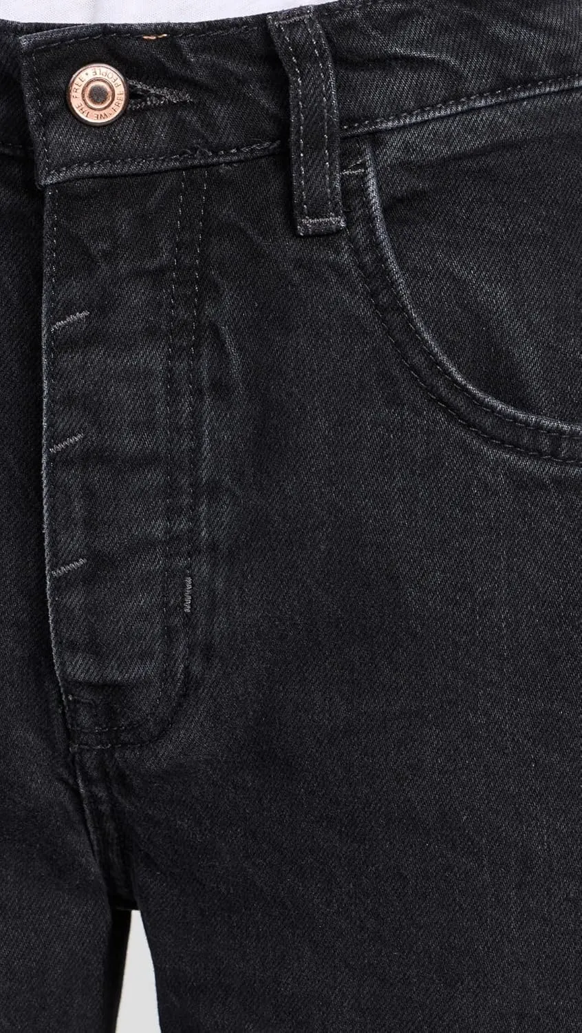 Free People Women's We The Free Good Luck Mid-Rise Barrel Jeans