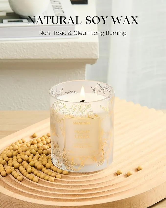Fresh Linen Classic Candle