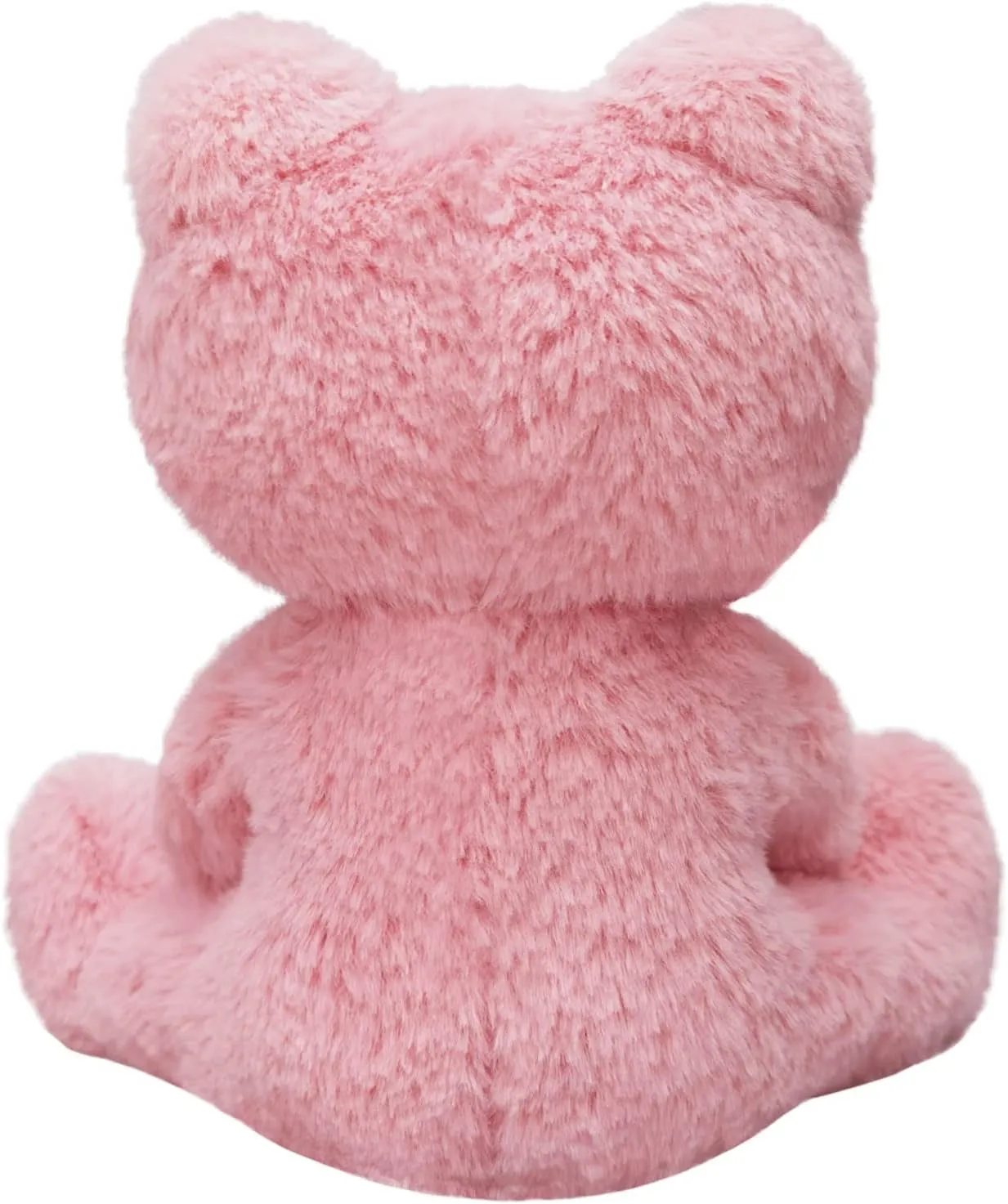 Frog Stuffed Animal, Pink Frog Plush Toy, Soft Cuddly Plushie Hugger Toy for Boys Girls, Gifts for Kids or Girlfriend, 12 Inches