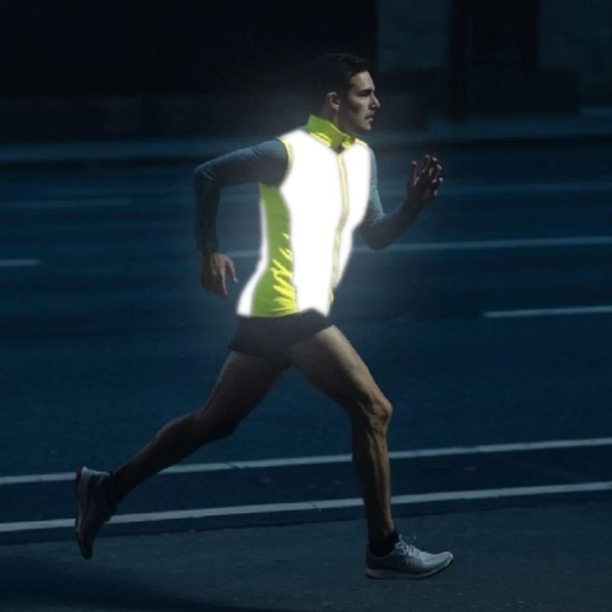 Full Reflective Vest For Night Visibility - Cycling Gilet - Running Vest