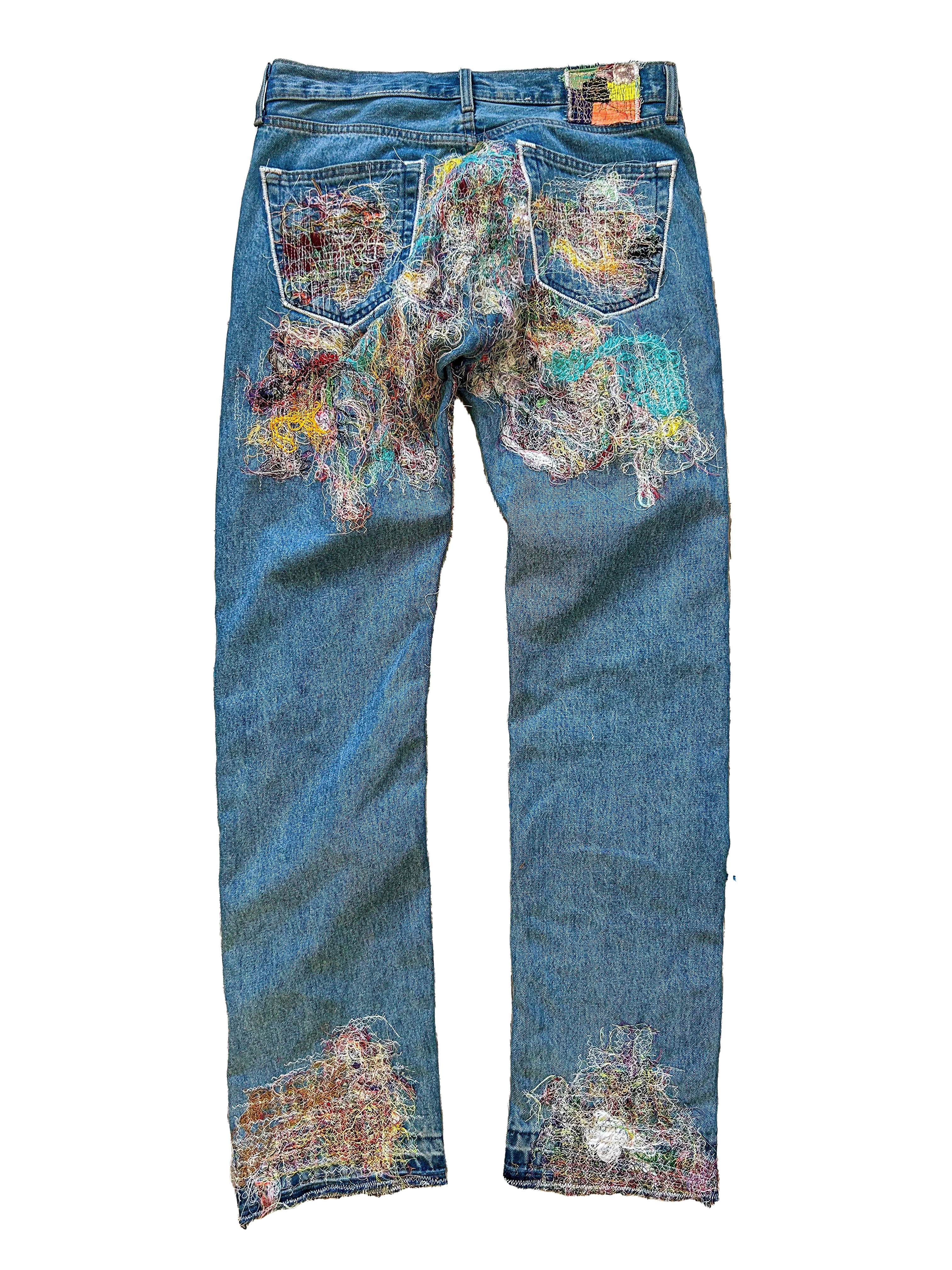 FULL THREADWORK DENIM
