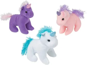 Fun Express Fantasy Stuffed Unicorns - 12 Pieces