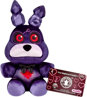 Funko Plush: Five Nights at Freddy's (FNAF) - Blkheart Bonnie The Rabbit - (CL 7") - Collectable Soft Toy - Birthday Gift Idea - Official Merchandise - Stuffed