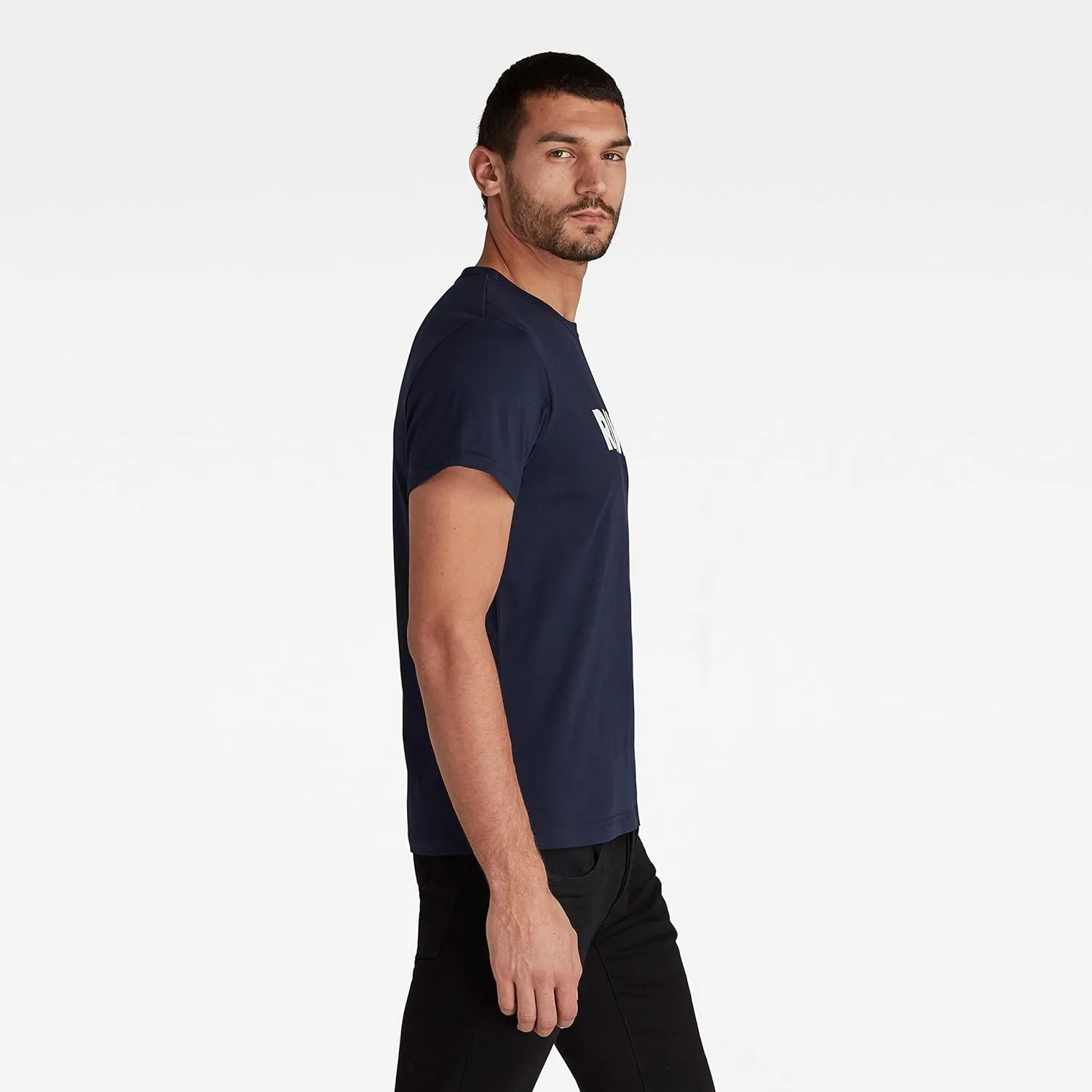 G-STAR Men's Holorn Graphic Crew Neck Short Sleeve T-Shirt