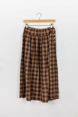 Garland - linen plaid