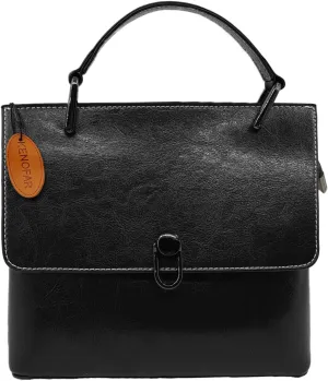 Genuine Leather Small Tote Bag for Women,Vintage Stylish Crossbody,and Ladies Shoulder Bag