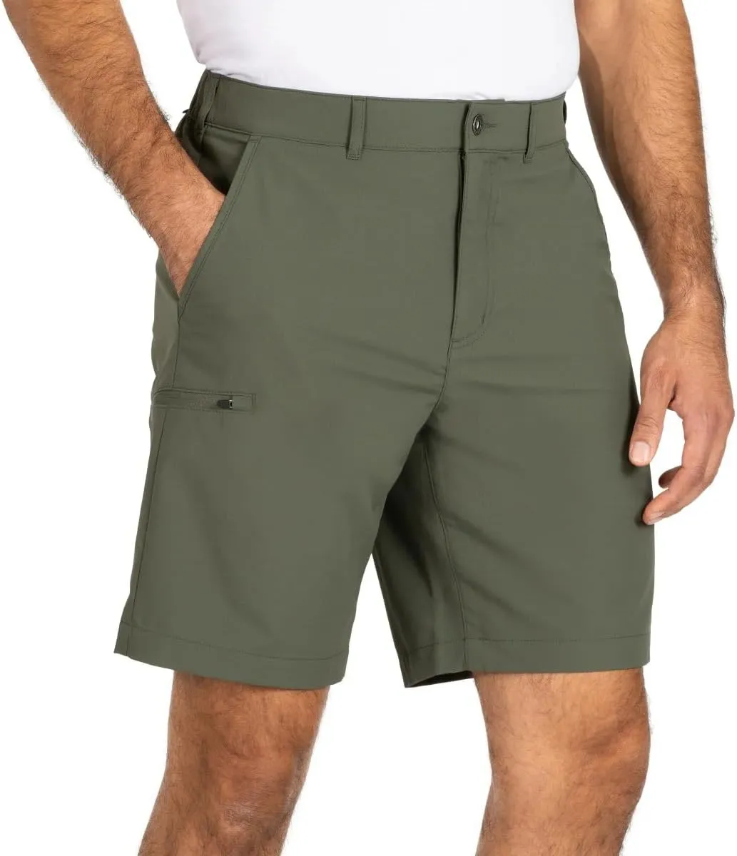 Gerry Men’s Elastic Waistband UPF 30  Tech Short
