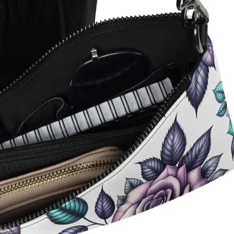 Get your Flower Crossbody Bag Premium Faux Leather