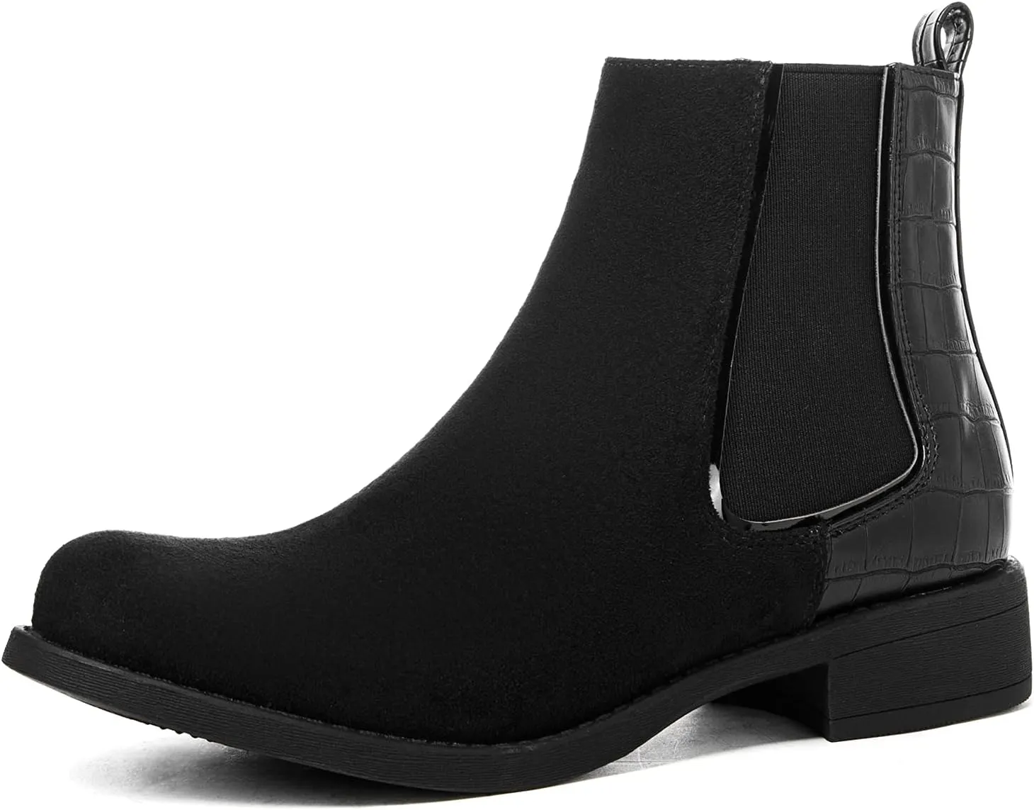 GLOBALWIN Women's Ankle Boots Fashion Booties For Women Low Heel