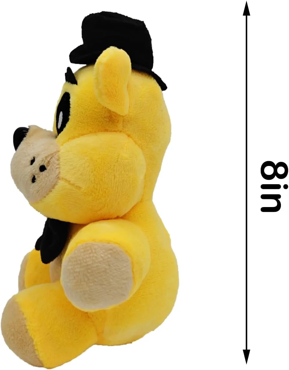 Golden Freddy Plush Toy, FNAF plushies Toy, FNAF All Character Stuffed Animal Doll Children's Gift Collection,8”
