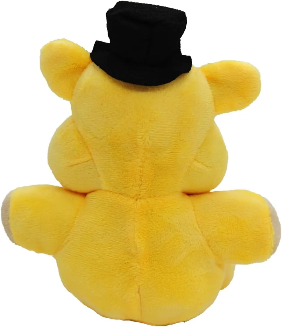 Golden Freddy Plush Toy, FNAF plushies Toy, FNAF All Character Stuffed Animal Doll Children's Gift Collection,8”