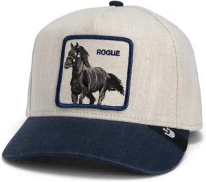 Goorin Bros. Rugged Comfort Collection Trucker Hat for Men and Women, Navy (Thread Rogue)