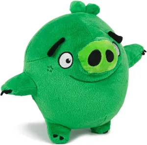 Green Pig - 8Inch Collectible Angry Plush Doll - Super Soft, Cuddly Hugging Stuffed Doll for Kids and Adults from Classic Cartoons and Games