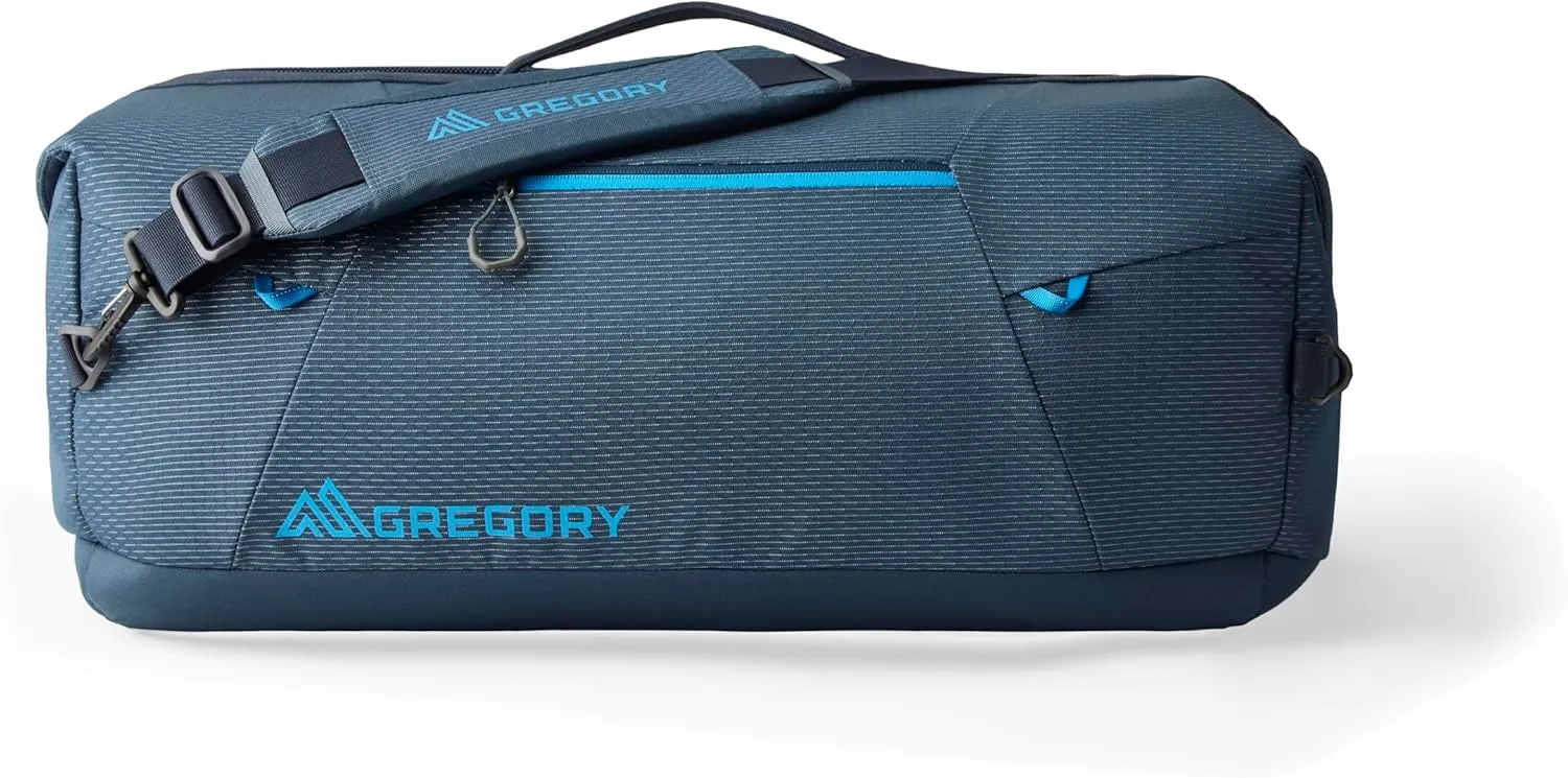 Gregory Alpaca 50L Gear Organization/Camping Wide-Mouth Duffel with Padded Sides & Interior Pockets, Slate Blue