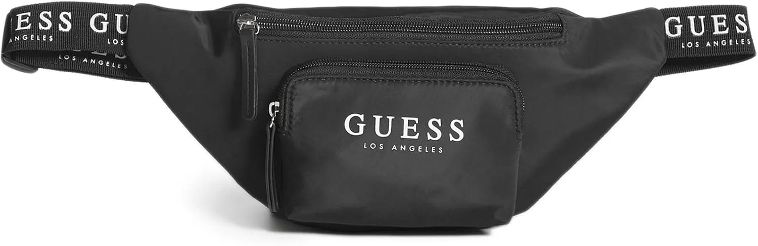 GUESS Factory Logo Tape Fanny Pack