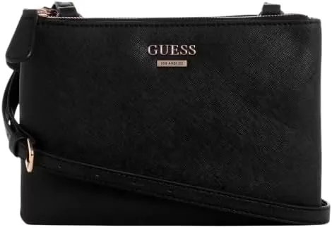 GUESS Factory Women's Akir Triple Compartment Crossbody